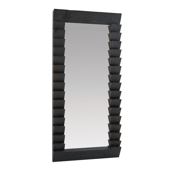 Arteriors WMI38 Floor Mirror, Ebony/Plain