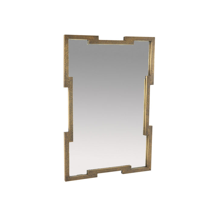 Arteriors WMI52 Mirror, Antique Brass/Plain