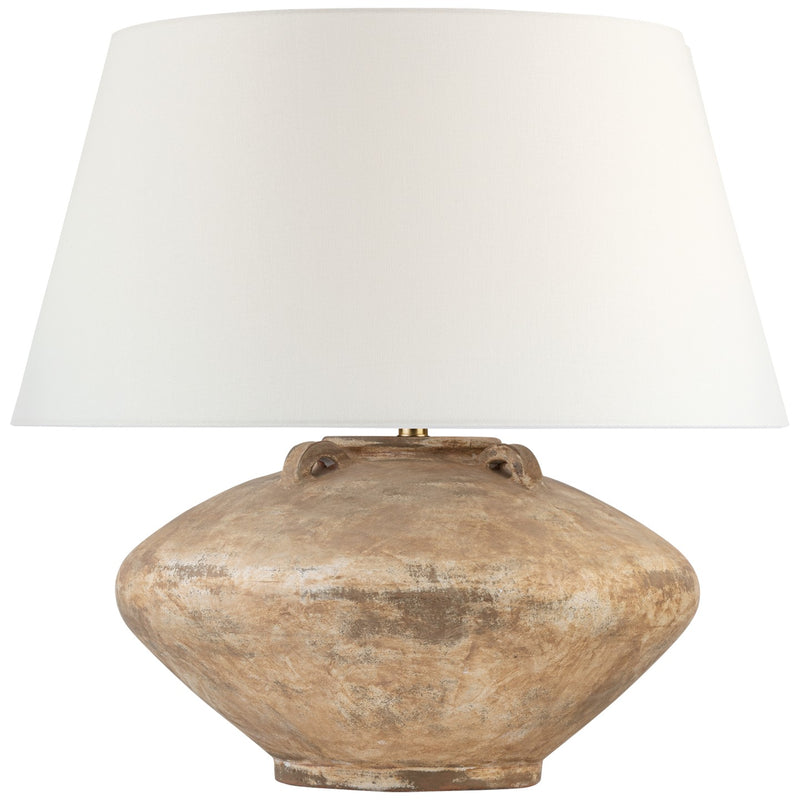 Visual Comfort Signature AL 3618RTC-L LED Table Lamp, Rustic Terracotta