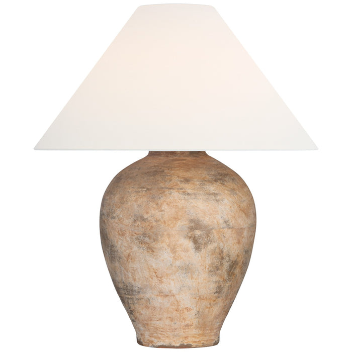 Visual Comfort Signature AL 3624RTC-L LED Table Lamp, Rustic Terracotta