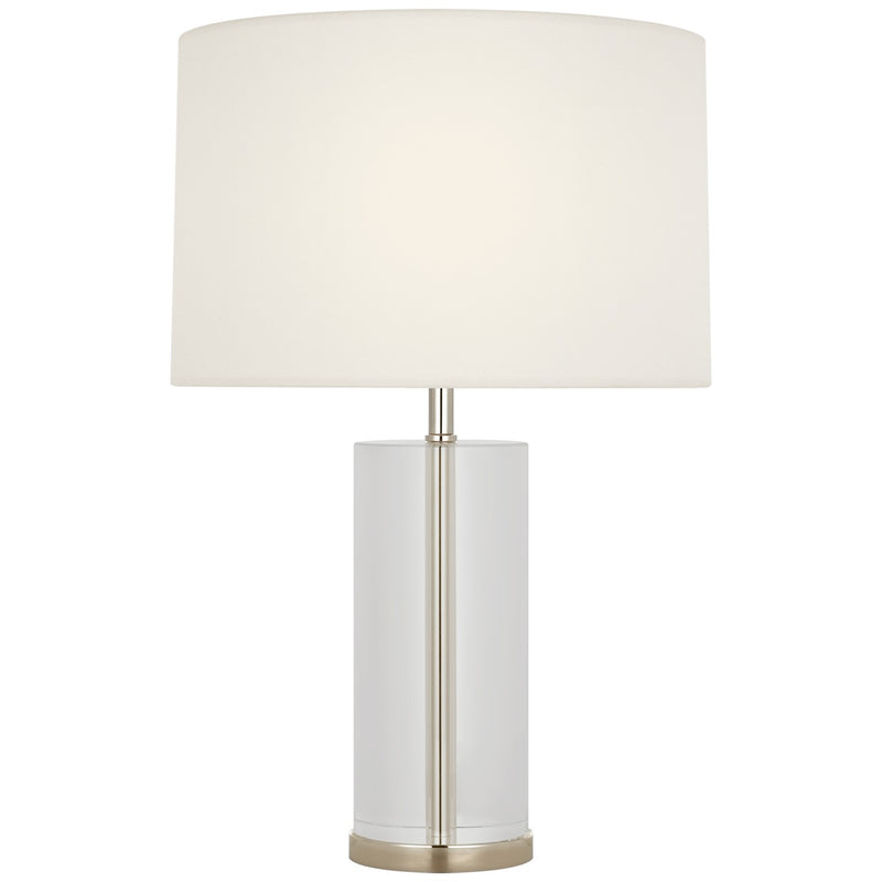 Visual Comfort Signature ARN 3023CG/PN-L-CL LED Accent Lamp, Crystal and Polished Nickel