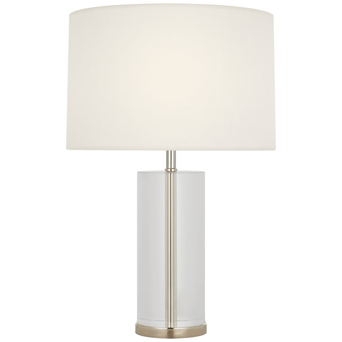 Visual Comfort Signature ARN 3023CG/PN-L-CL LED Accent Lamp, Crystal and Polished Nickel