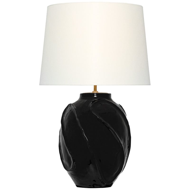 Visual Comfort Signature ARN 3684RBK-L LED Table Lamp, Raven Black