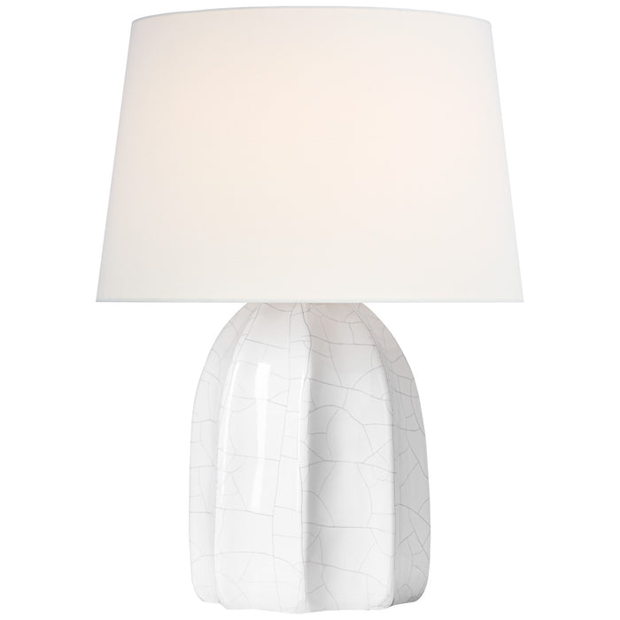 Visual Comfort Signature BBL 3617CIV-L-CL LED Accent Lamp, Crackled Ivory