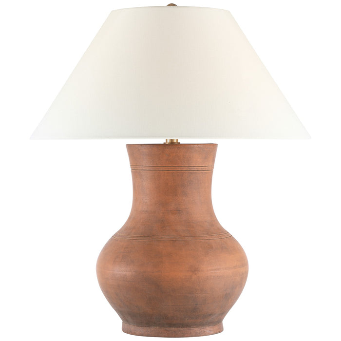 Visual Comfort Signature CHA 8645NTC-L LED Table Lamp, Natural Terracotta