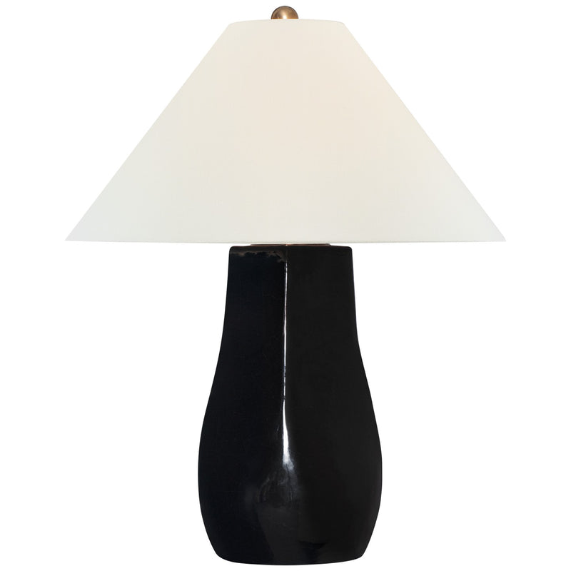 Visual Comfort Signature CHA 8664RBK-L LED Table Lamp, Raven Black