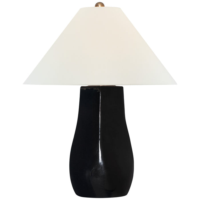Visual Comfort Signature CHA 8664RBK-L LED Table Lamp, Raven Black