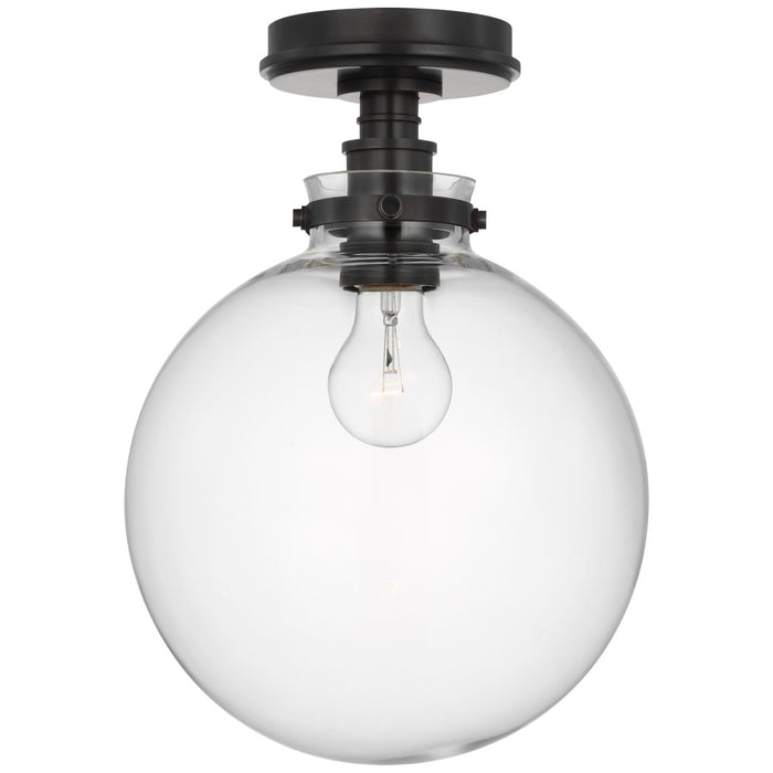 Visual Comfort Signature CHC 4526BZ-CG LED Flush Mount, Bronze