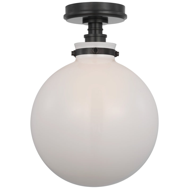 Visual Comfort Signature CHC 4526BZ-WG LED Flush Mount, Bronze