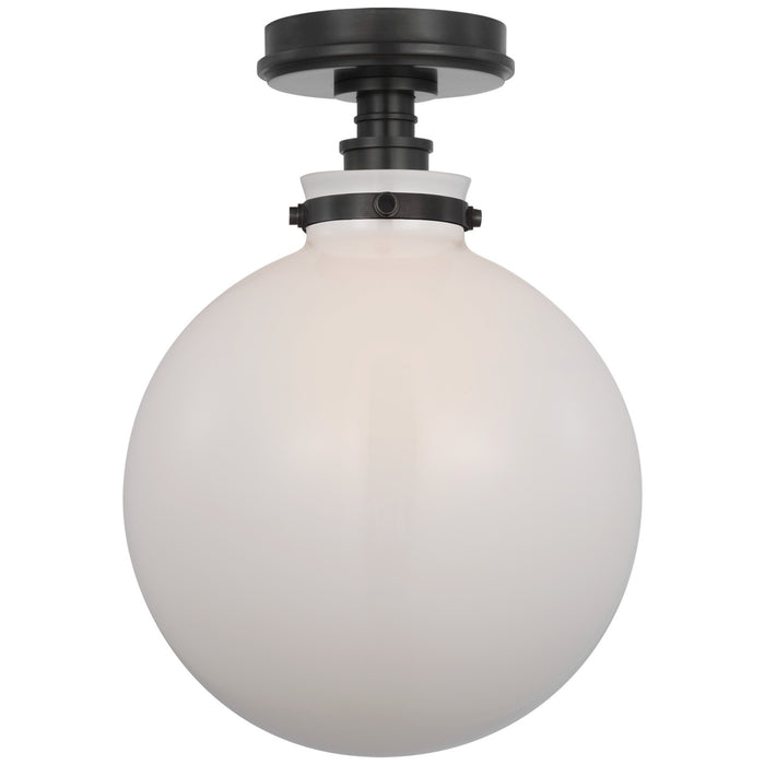 Visual Comfort Signature CHC 4526BZ-WG LED Flush Mount, Bronze