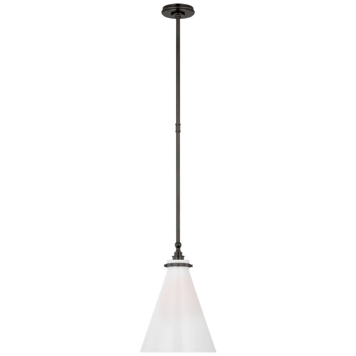 Visual Comfort Signature CHC 5530BZ-WG LED Pendant, Bronze