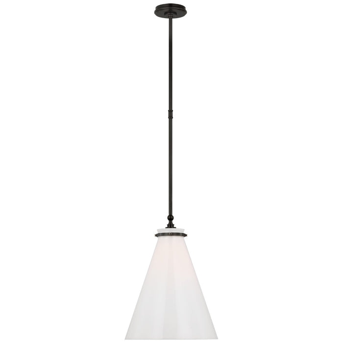 Visual Comfort Signature CHC 5532BZ-WG LED Pendant, Bronze