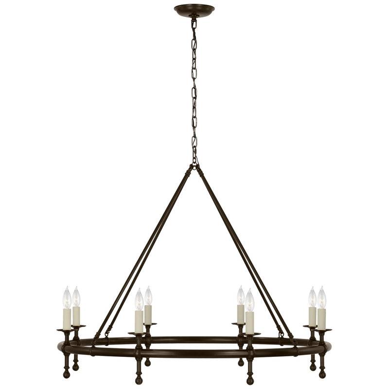 Visual Comfort Signature CHC 5819BZ LED Chandelier, Bronze