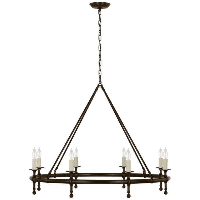 Visual Comfort Signature CHC 5819BZ LED Chandelier, Bronze