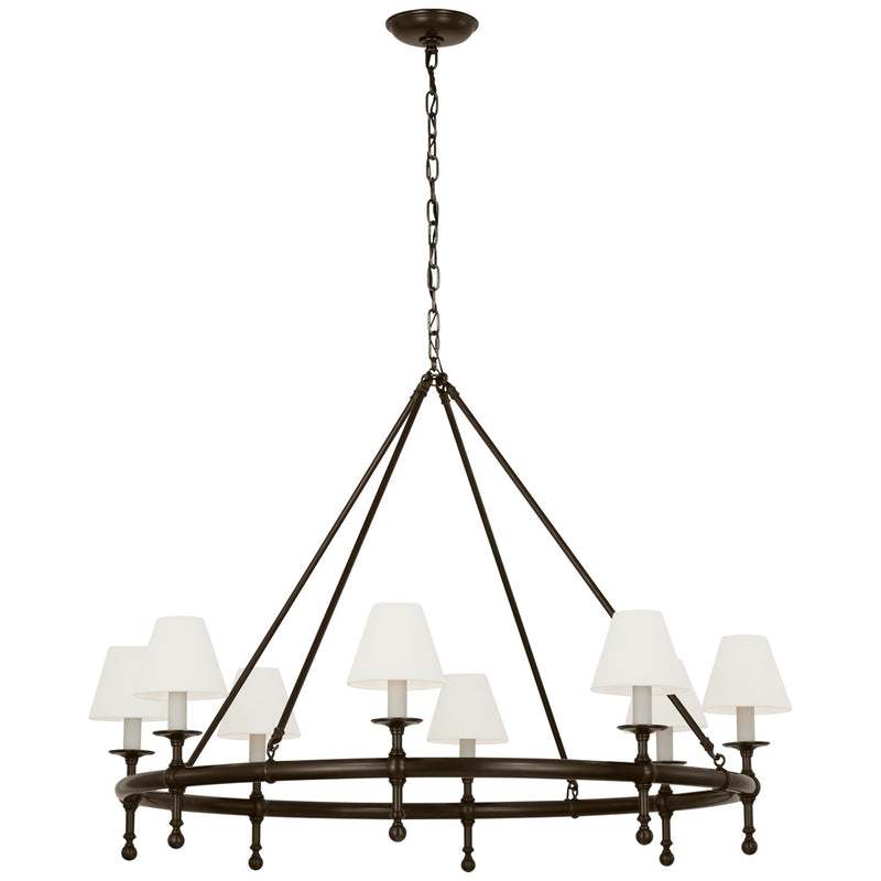 Visual Comfort Signature CHC 5819BZ-L LED Chandelier, Bronze