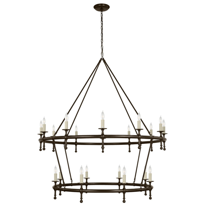 Visual Comfort Signature CHC 5825BZ LED Chandelier, Bronze