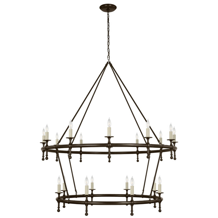 Visual Comfort Signature CHC 5825BZ LED Chandelier, Bronze