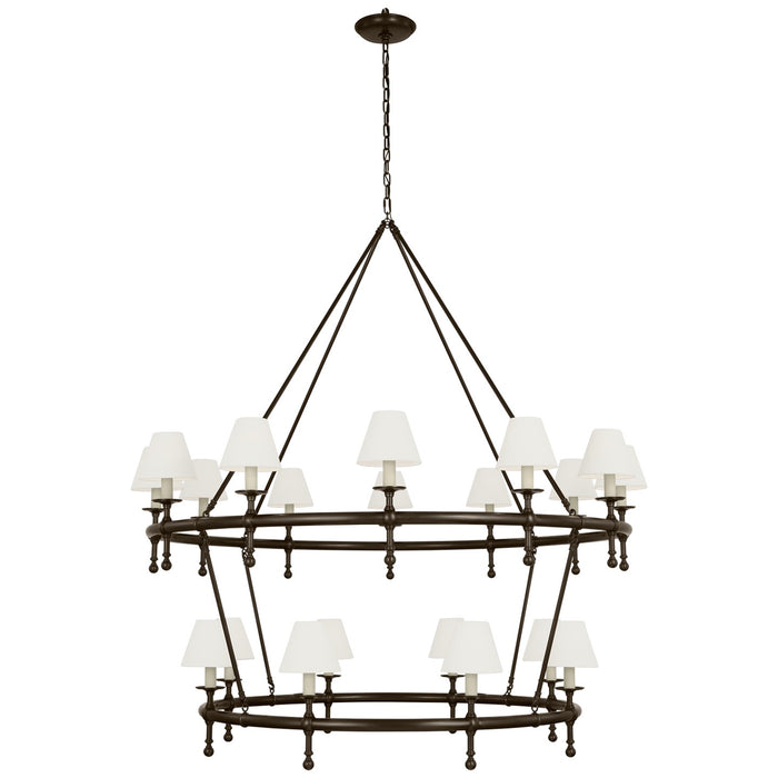 Visual Comfort Signature CHC 5825BZ-L LED Chandelier, Bronze