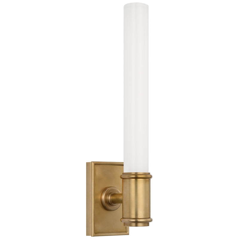 Visual Comfort Signature CHD 2035AB-WG LED Bath Light, Antique-Burnished Brass