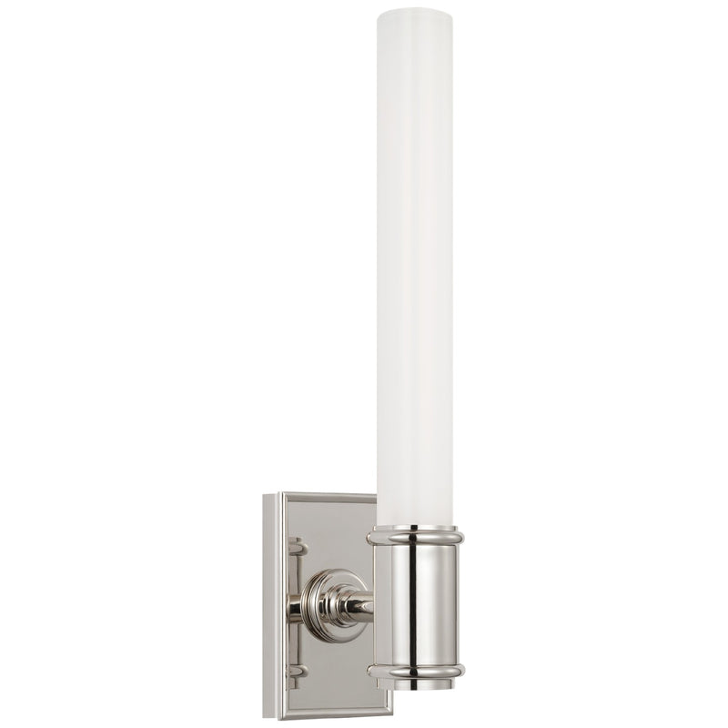 Visual Comfort Signature CHD 2035PN-WG LED Bath Light, Polished Nickel