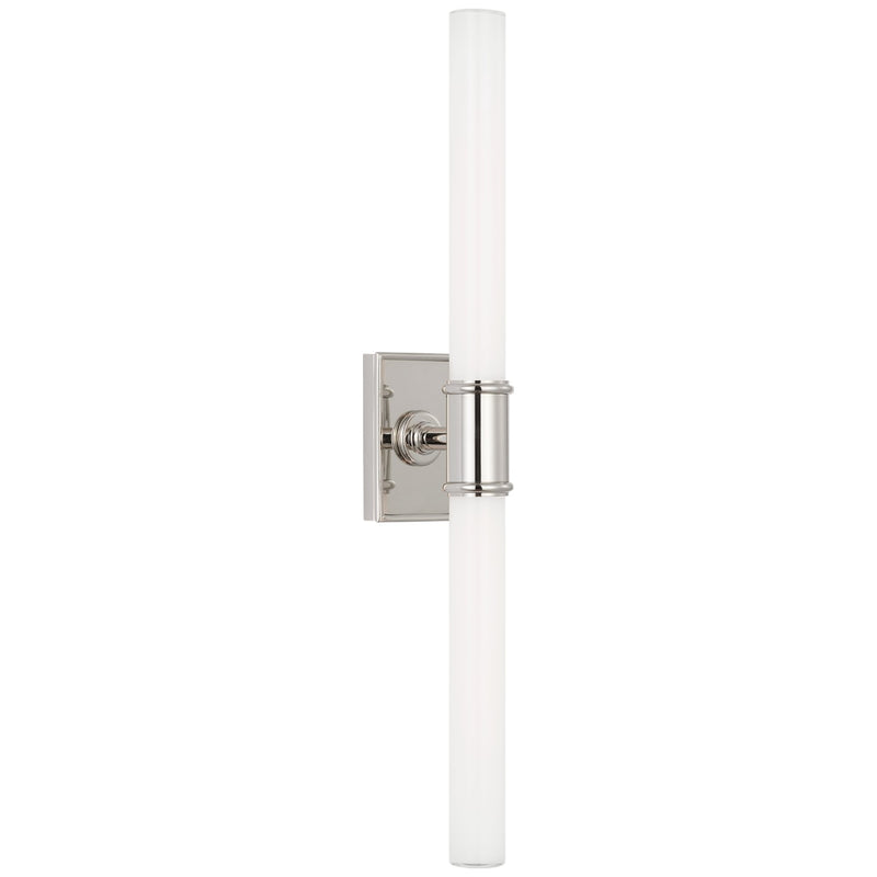 Visual Comfort Signature CHD 2036PN-WG LED Bath Light, Polished Nickel
