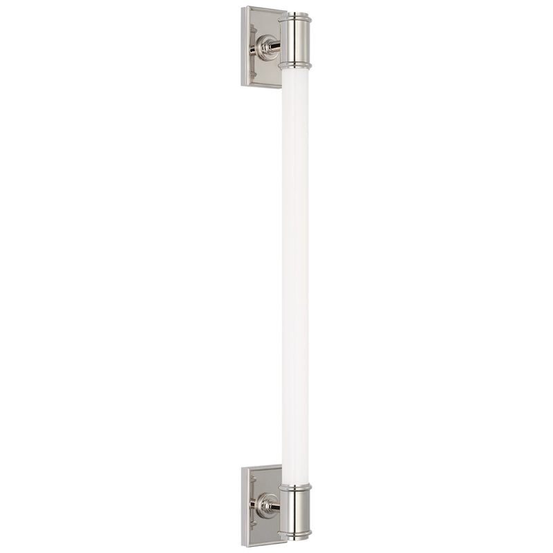 Visual Comfort Signature CHD 2037PN-WG LED Bath Light, Polished Nickel