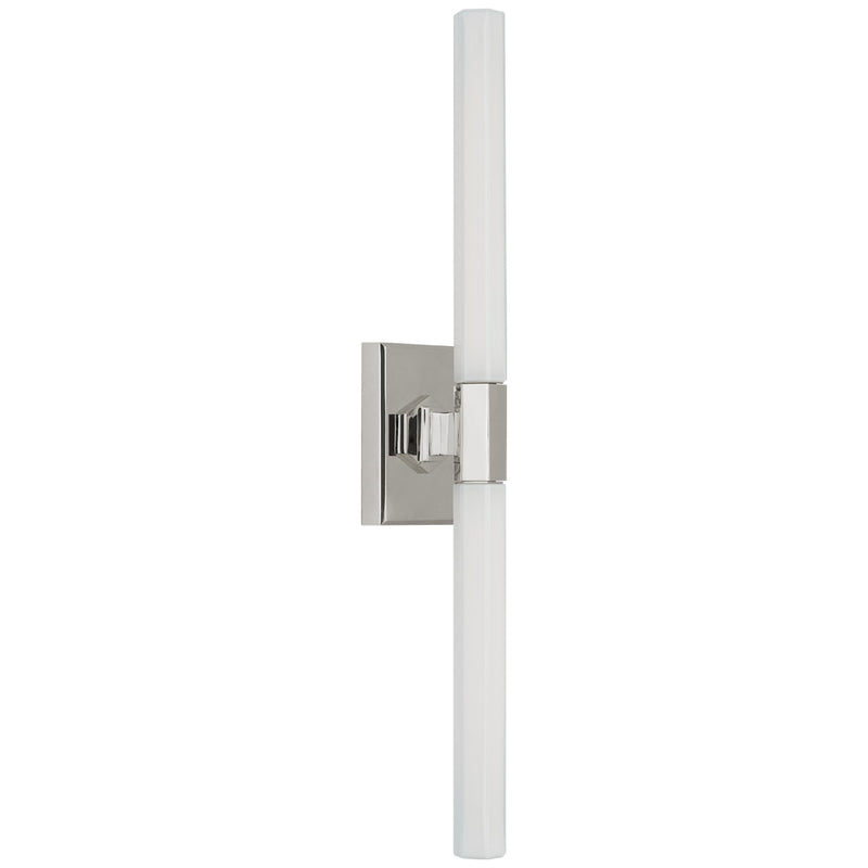 Visual Comfort Signature CHD 2041PN-WG LED Bath Light, Polished Nickel