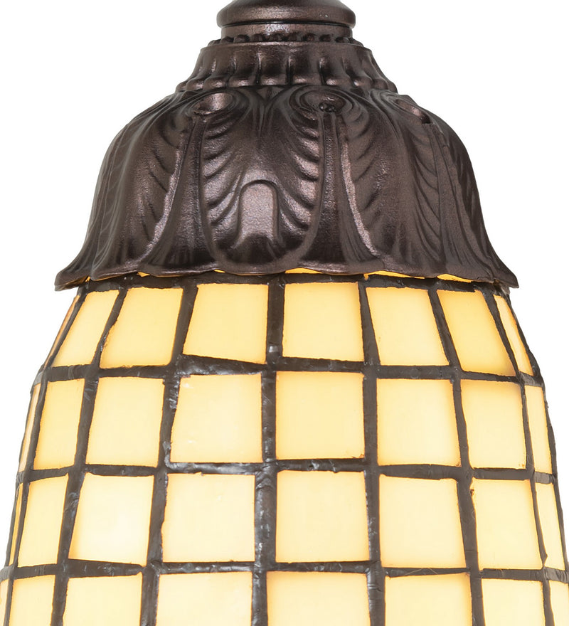 Meyda Tiffany 74055 One Light Wall Sconce, Mahogany Bronze