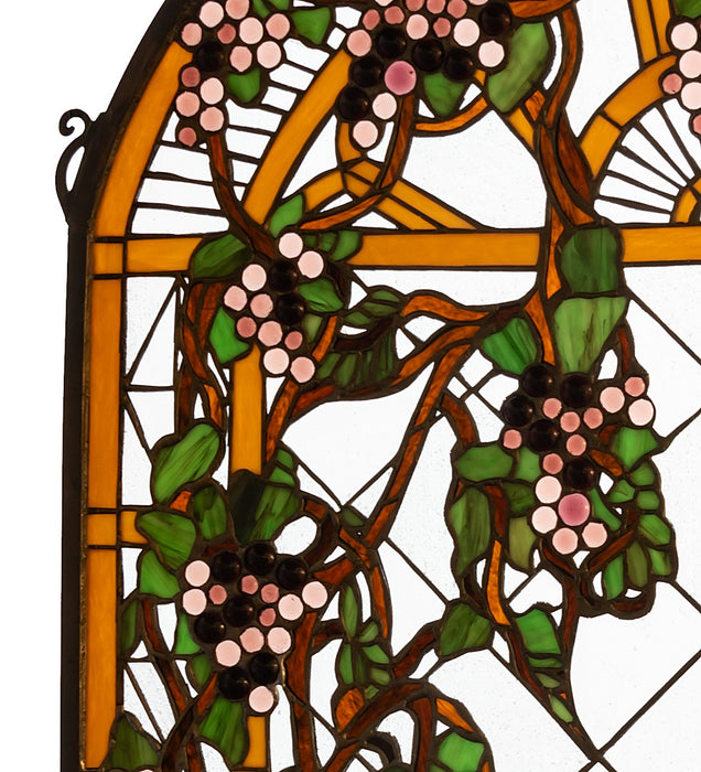 Meyda Tiffany 66048 Window, Craftsman Brown