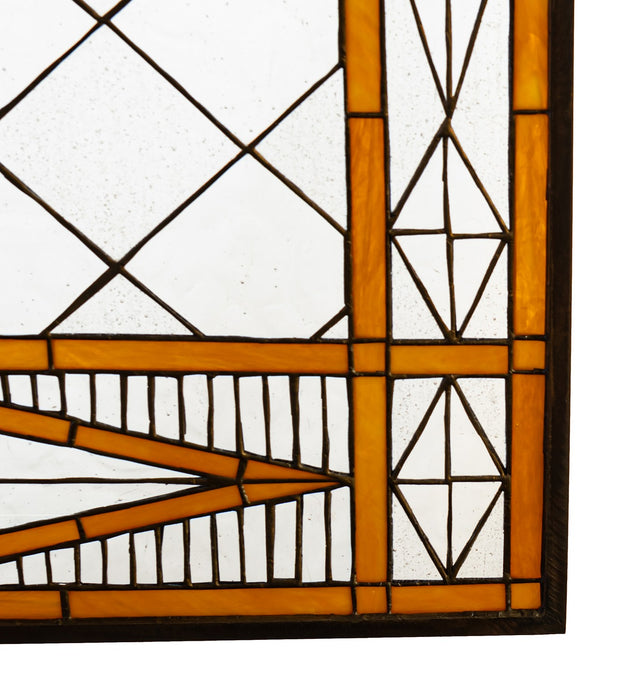 Meyda Tiffany 66048 Window, Craftsman Brown