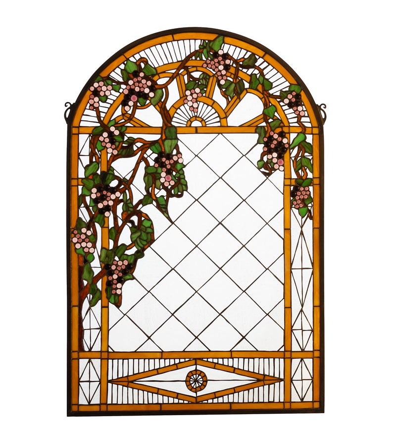 Meyda Tiffany 66048 Window, Craftsman Brown