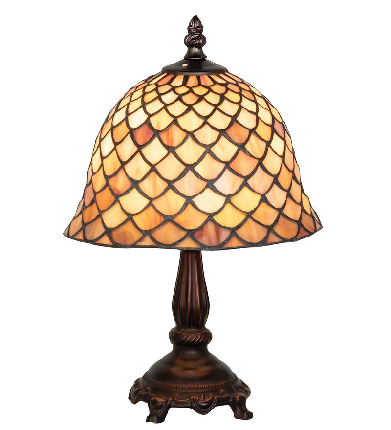 Meyda Tiffany 67378 One Light Mini Lamp, Antique