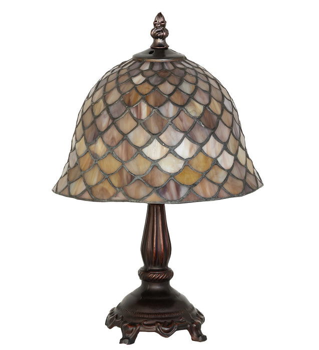 Meyda Tiffany 67378 One Light Mini Lamp, Antique