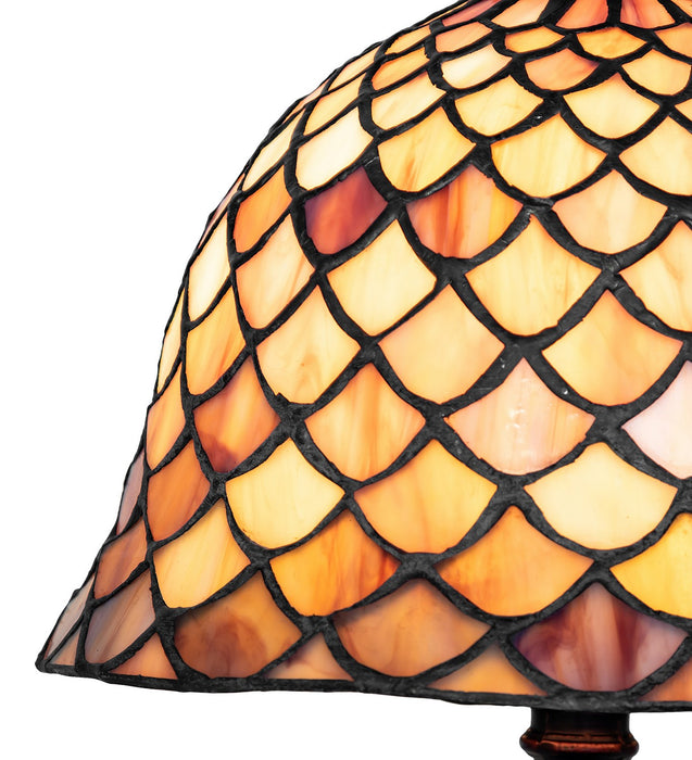 Meyda Tiffany 67378 One Light Mini Lamp, Antique