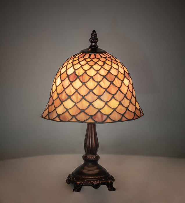 Meyda Tiffany 67378 One Light Mini Lamp, Antique