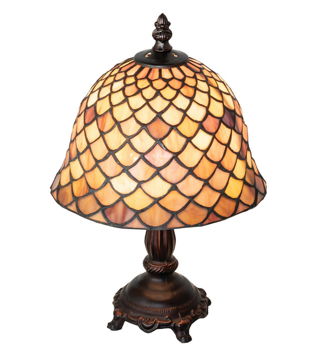 Meyda Tiffany 67378 One Light Mini Lamp, Antique