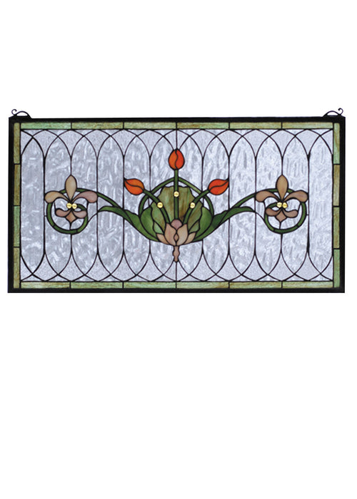 Meyda Tiffany 68019 Window, Zaf Bapa Orangewg