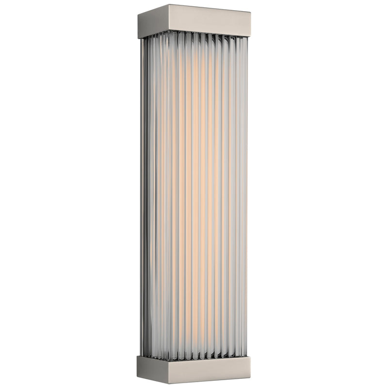 Visual Comfort Signature CHD 2733PN-CG LED Wall Sconce, Polished Nickel