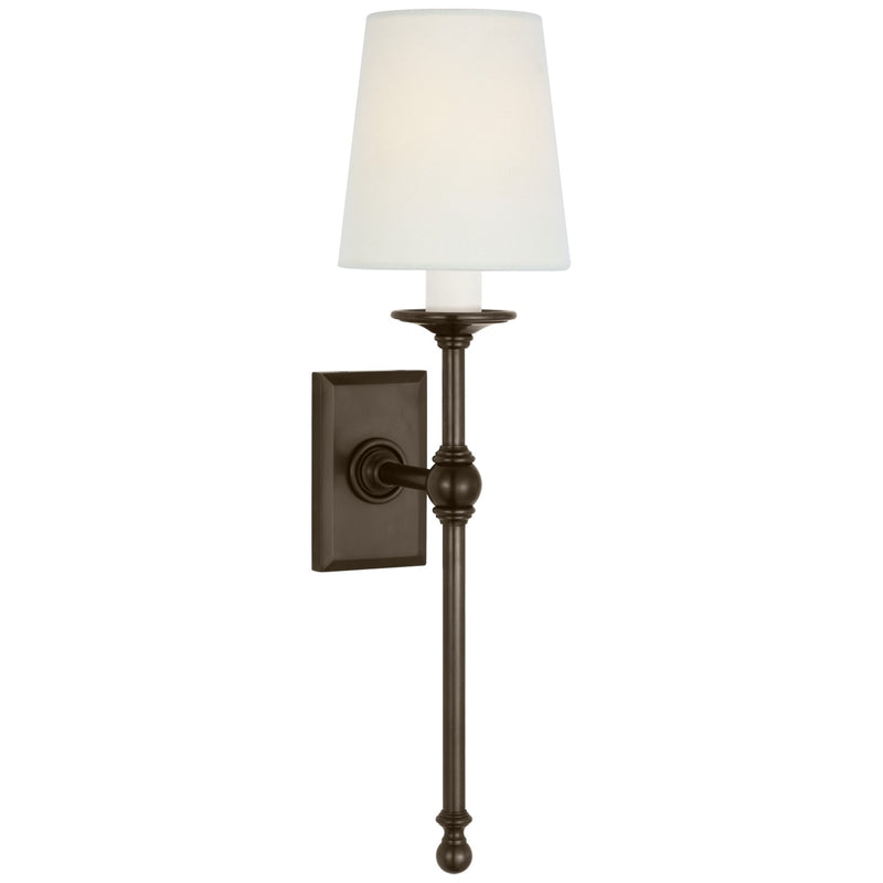 Visual Comfort Signature CHD 2818BZ-L LED Wall Sconce, Bronze