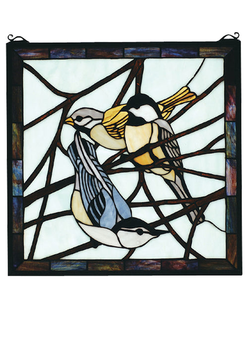 Meyda Tiffany 68387 Window, Seafoam Beige Ha Amber Pbag