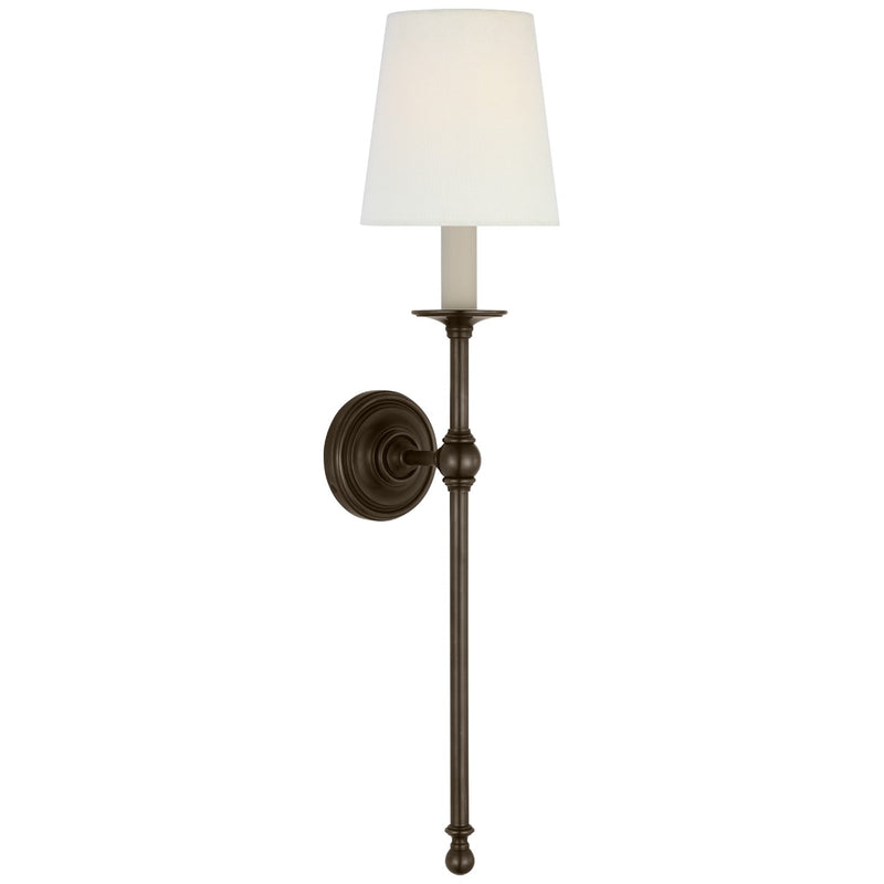 Visual Comfort Signature CHD 2819BZ-L LED Wall Sconce, Bronze