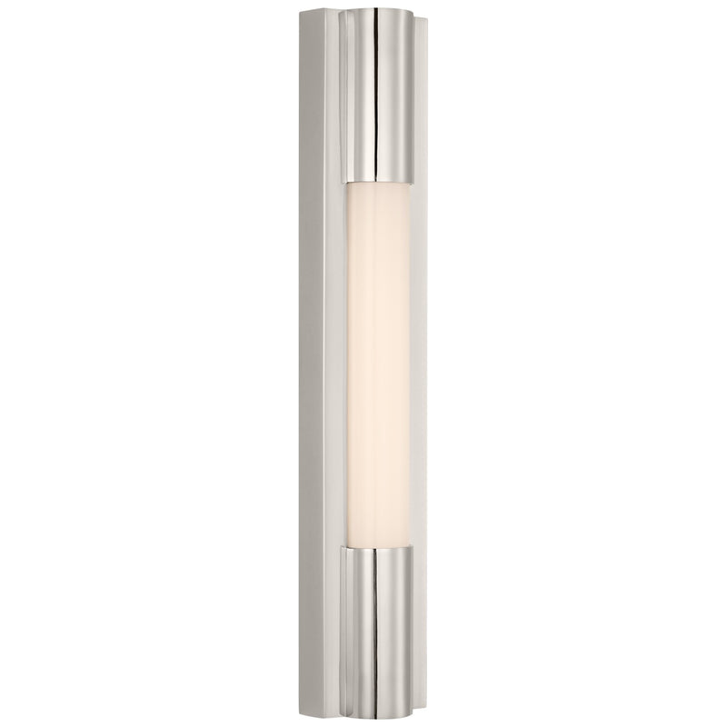 Visual Comfort Signature IKF 2100PN-WG LED Bath Light, Polished Nickel