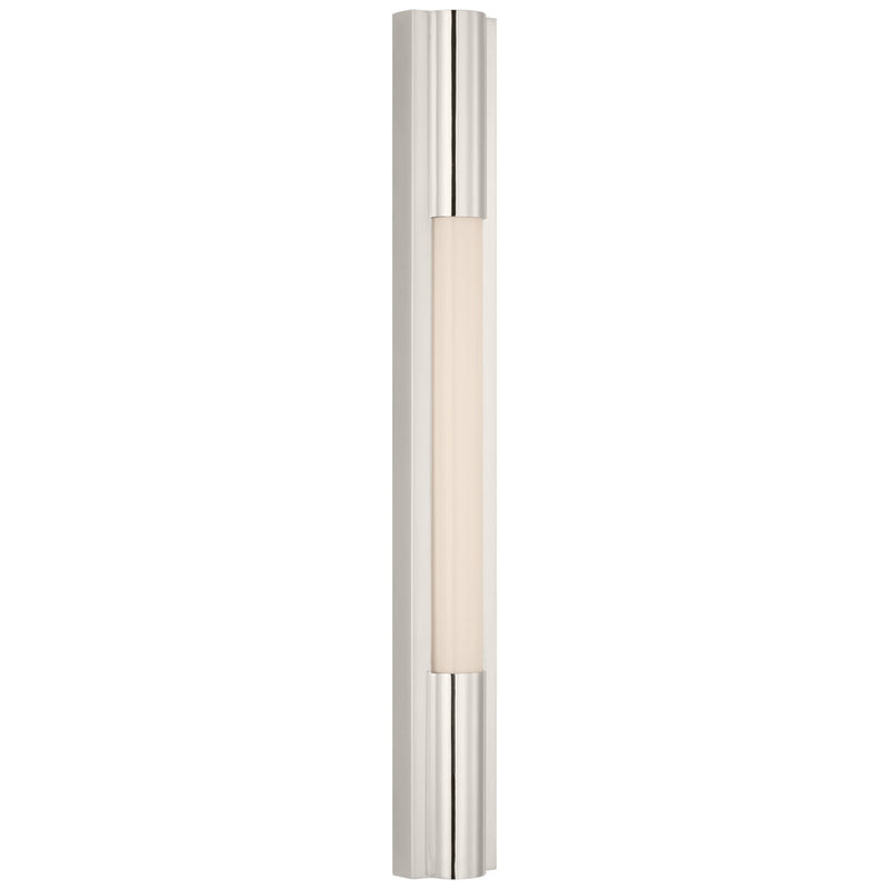 Visual Comfort Signature IKF 2101PN-WG LED Bath Light, Polished Nickel