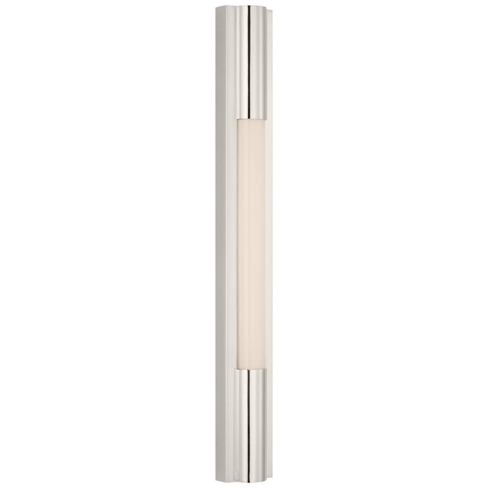 Visual Comfort Signature IKF 2101PN-WG LED Bath Light, Polished Nickel