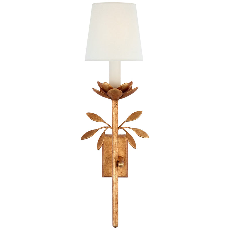 Visual Comfort Signature JN 2160AGL-L LED Wall Sconce, Antique Gold Leaf