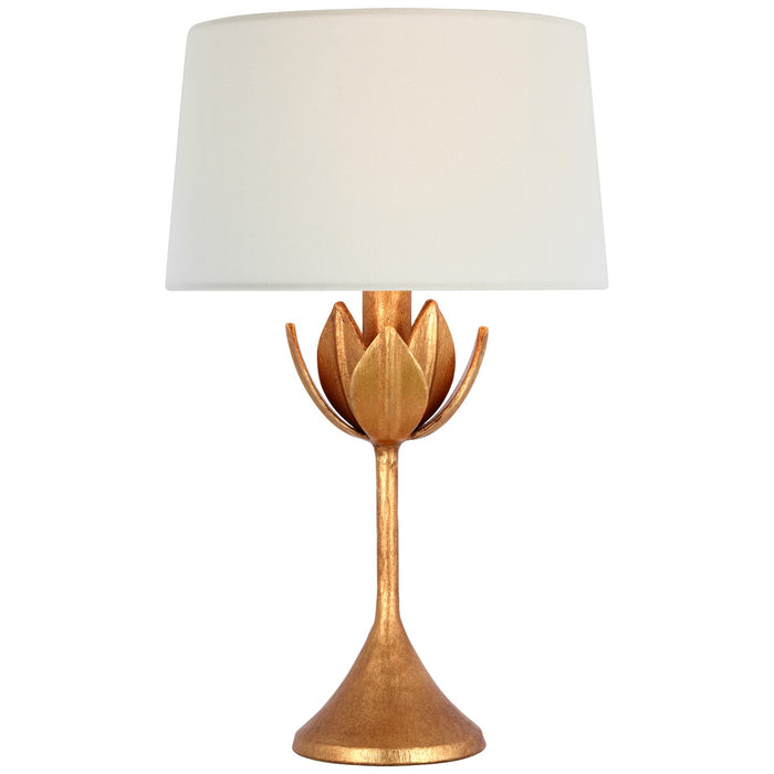 Visual Comfort Signature JN 3000AGL-L-CL LED Accent Lamp, Antique Gold Leaf