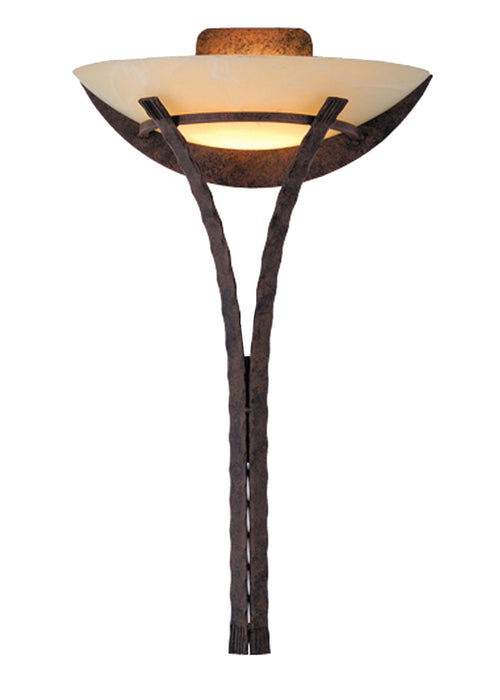 Meyda Tiffany 69053 One Light Wall Sconce, Wrought Rust