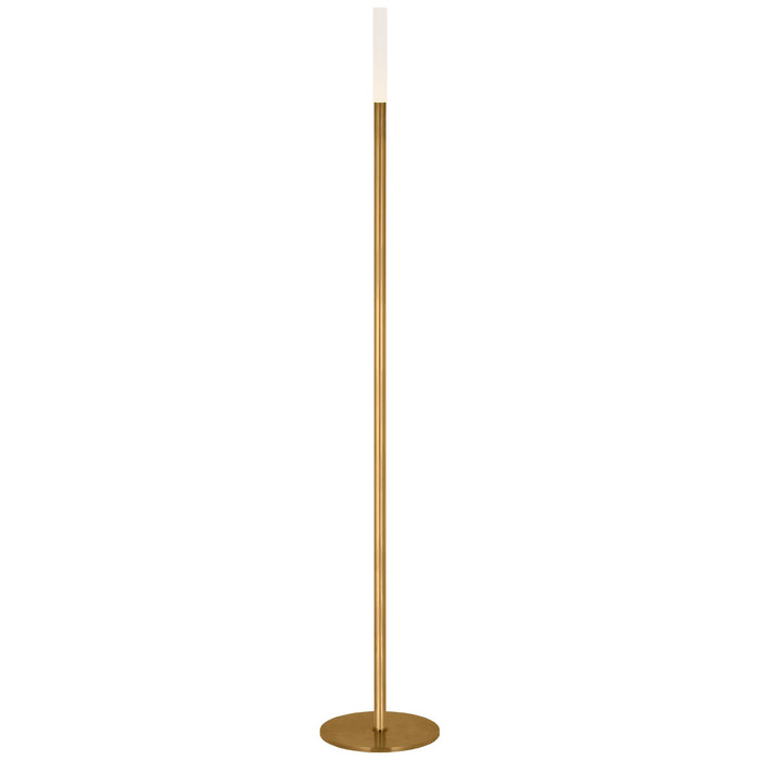 Visual Comfort Signature KW 1280AB-EC LED Floor Lamp, Antique-Burnished Brass
