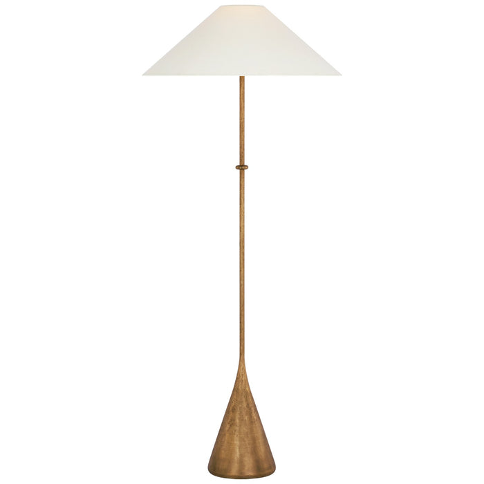 Visual Comfort Signature KW 1710MBR-L LED Floor Lamp, Museum Brass