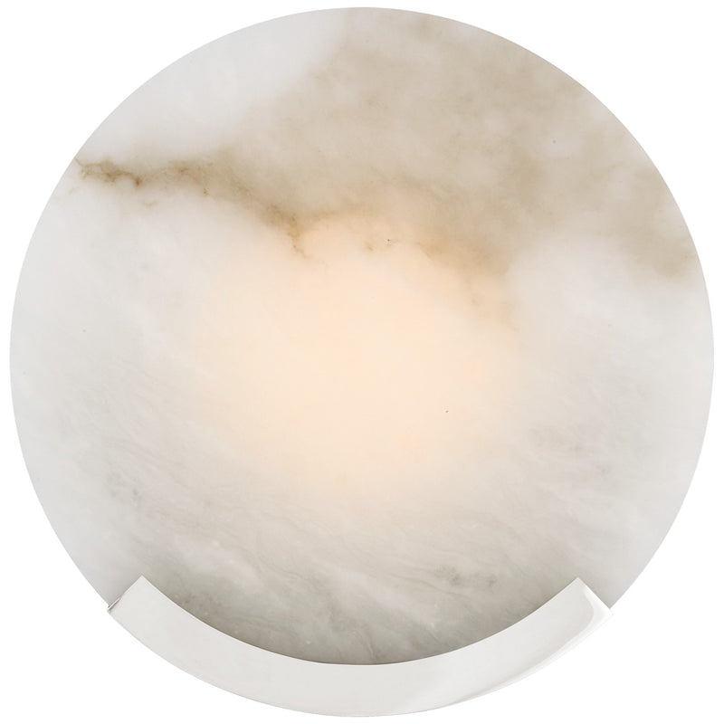 Visual Comfort Signature KW 2019PN-ALB LED Wall Sconce, Polished Nickel